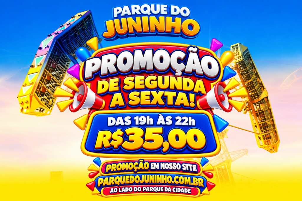 Parque do Juninho | São José dos Campos | PASSAPORTE SUPER PROMO SEG A SEX